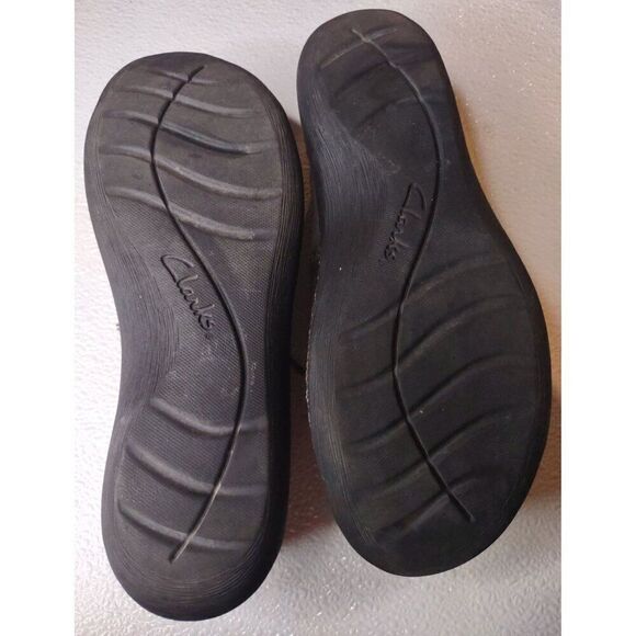 Clarks Women's Cora Brown Leather Comfort Loafers Shoes Size 7 - Picture 8 of 12